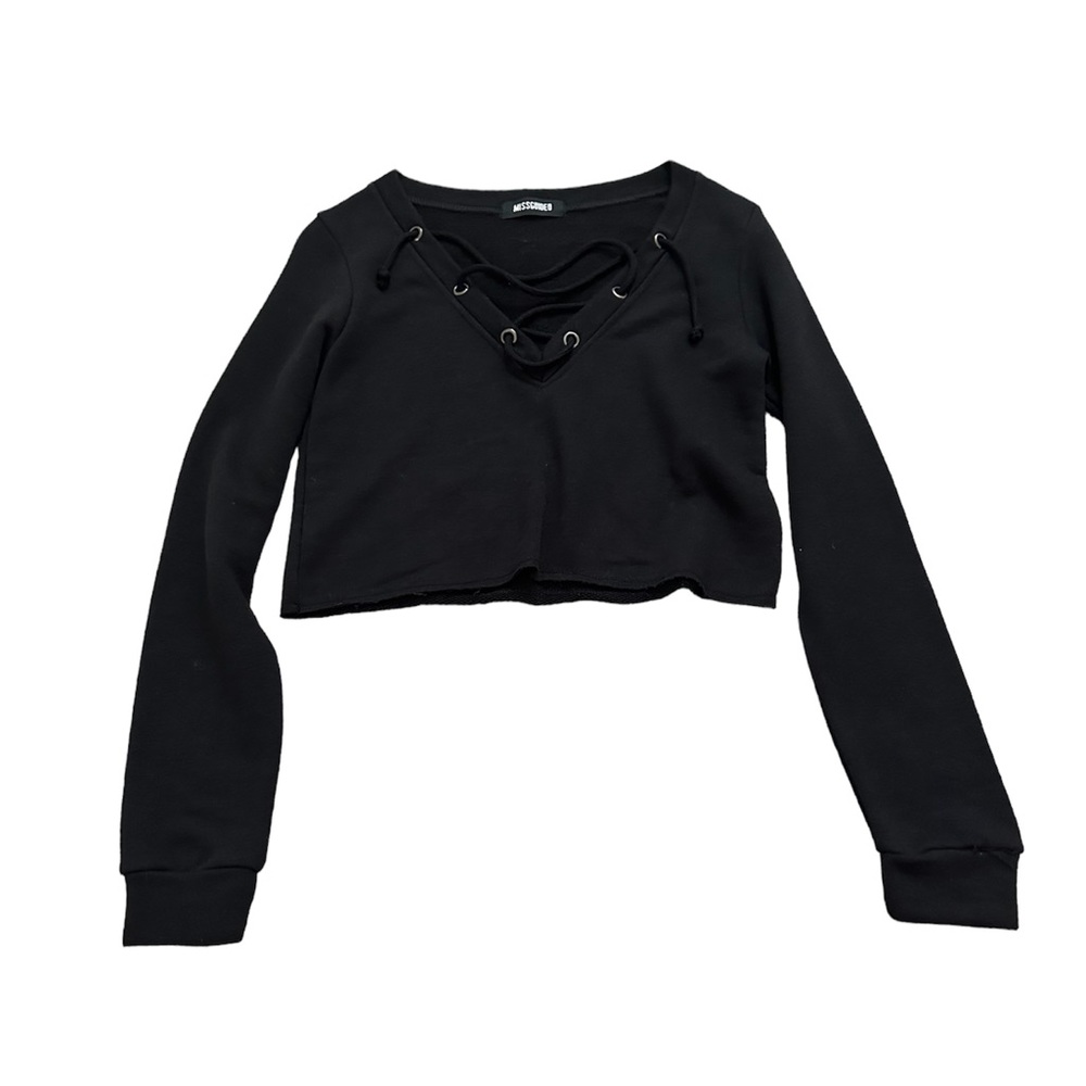 Crop Black Sweater